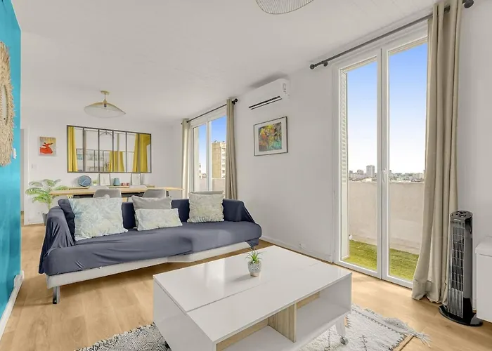 Appartement Vue Pyrenees - Proche Metro - Parking